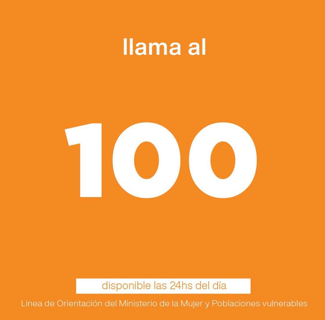 Llama al 100