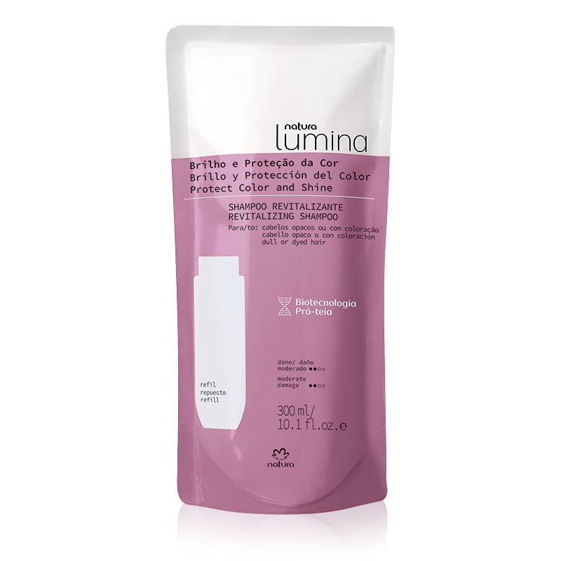 Lumina Shampoo revitalizante brillo y protección de color 300 ml