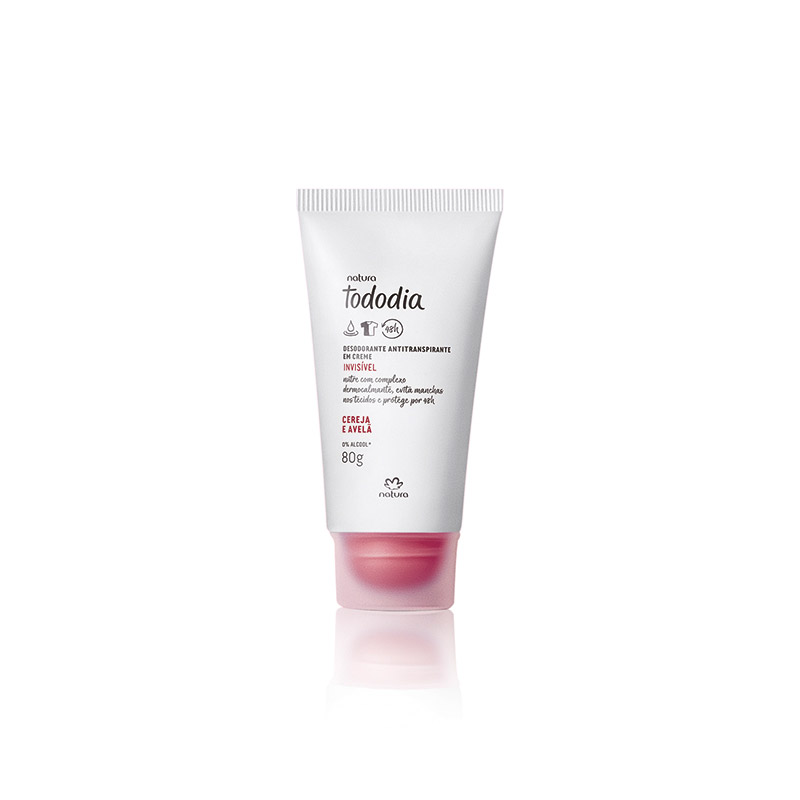 Tododia Desodorante antitranspirante en crema invisible 80 g